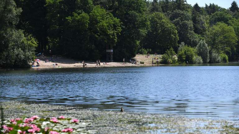 Badesaison gestartet Auf, an die Grube! 